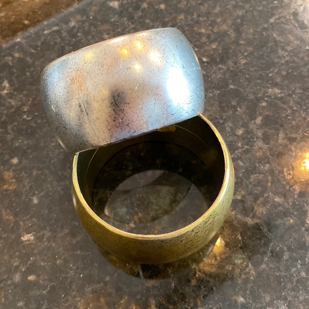 Bangle bracelet set of 2